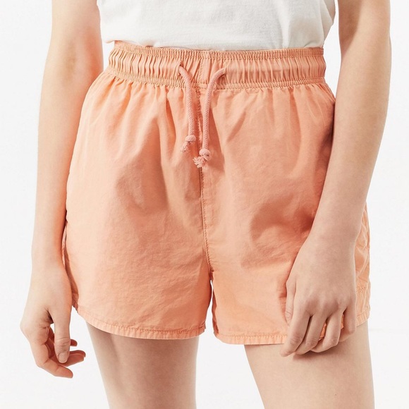 poplin jogger shorts